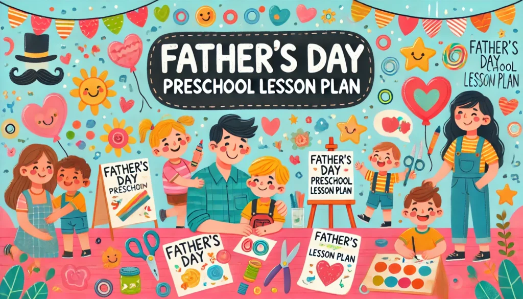 Preschool Lesson Plan for Father's Day: Fun Activities and Crafts