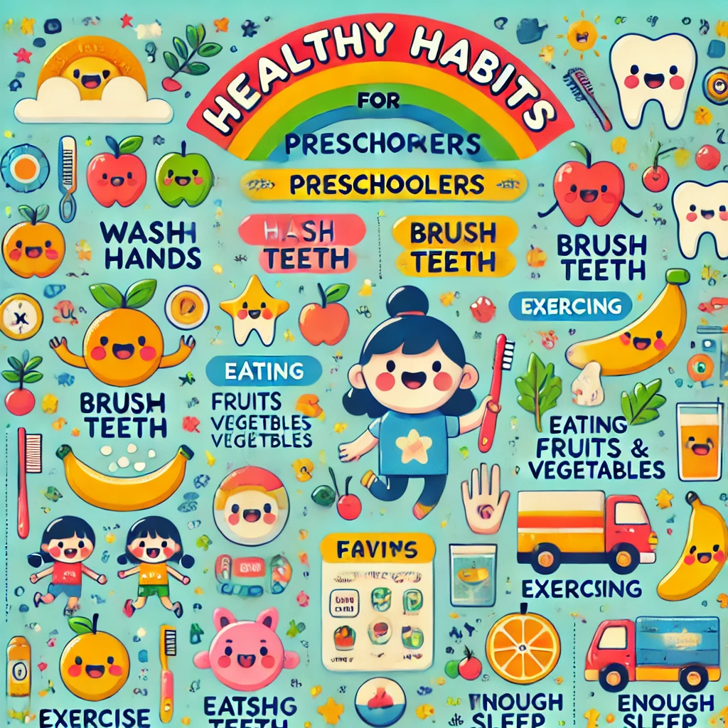 Healthy Habits Preschool Lesson Plan