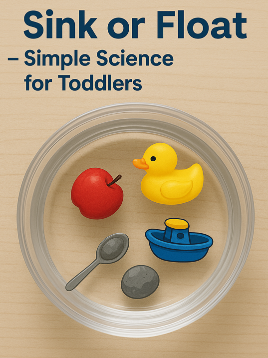 Sink or Float – Science for Toddlers