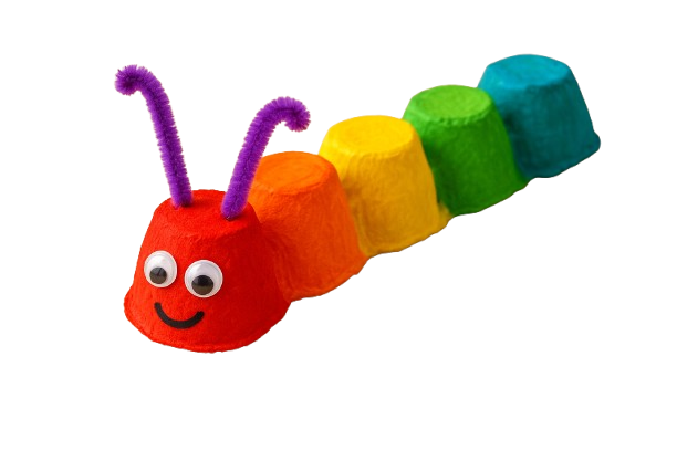 Egg Carton Caterpillar