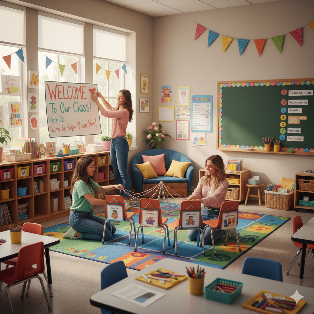 Create a Warm Welcome Class Room Setup